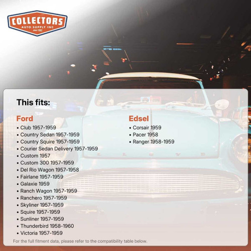 Control Arm Shaft Kit for 1957-1960 Edsel / Ford Front Lower 2pc 15578