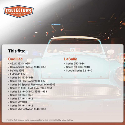 Leaf Spring Insulator for 1934-1953 Cadillac / LaSalle Rear 35371