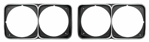 Headlight Bezels for 1972 Oldsmobile Cutlass Pair