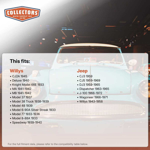 Leaf Spring Bolt for 1933-1969 Domestics 1pc Front 35155