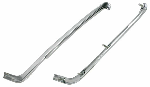 Fender Eyebrow Moldings for 1969 Chevrolet Chevelle El Camino Non SS Models Pair