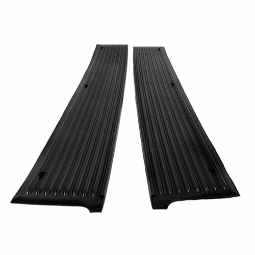 Inside running board covers (step-plate pads)