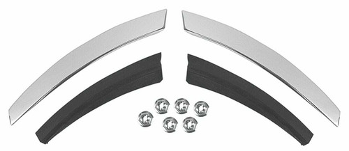 Fender Moldings for 1970-1972 Oldsmobile Cutlass Rear Edge Pair