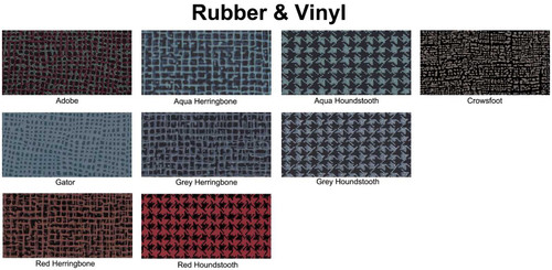 Emergency Jack Pack Bag Vinyl Aqua Houndstooth 1pc for 67-81 Firebird Hardtop