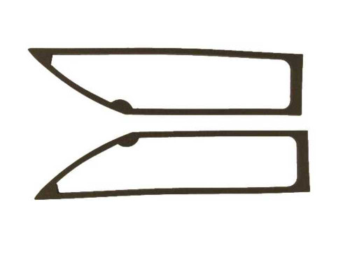 Parking Light Lens Gasket for 1958 Edsel Bermuda Roundup Unpainted Rear 2 pieces