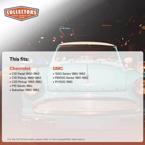 Control Arm Shaft for 1960-1962 Domestics 1pc Front Upper 15952