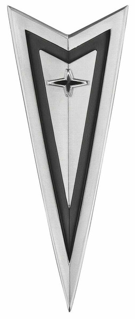 Hood Emblem for 1966-1967 Pontiac GTO, LeMans, Tempest Arrowhead Each Hood Emblem for 1966-1967 Pontiac GTO, LeMans, Tempest Arrowhead Each