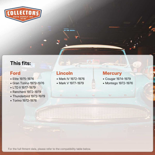 Control Arm Bushing for 1972-1979 Domestics 1pc Rear Upper 17836