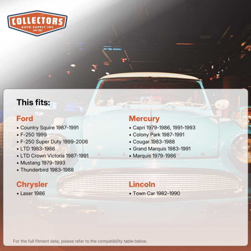 Stabilizer Bar Bushing for 1979-2006 Chrysler Ford Lincoln Mercury Front 15969