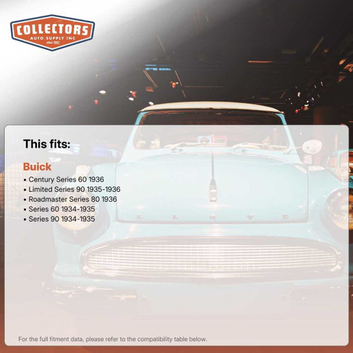 Leaf Spring Bolt for 1934-1936 Buick Rear 2pc 36052