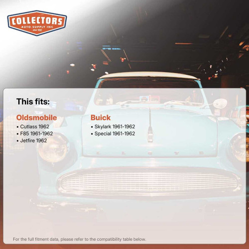 Steering Center Link Tube for 1961-1962 Domestics 1pc Front 27702