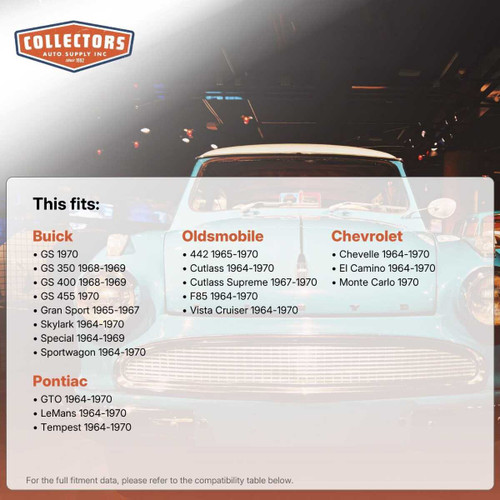 Steering Tie Rod End for 1964-70 Buick Chevrolet Oldsmobile Pontiac Front 25431