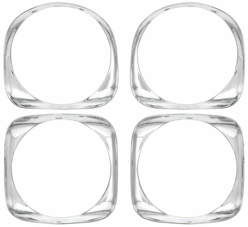 Headlight Bezels for 1966 Cadillac DeVille, Eldorado, Fleetwood Set