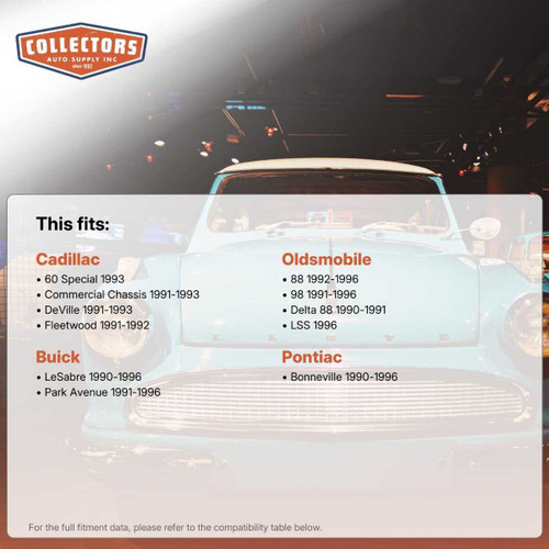 Strut Mount for 1990-1996 Domestics 1pc Front 17161