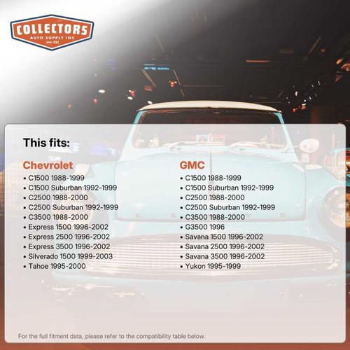 Control Arm Bushing for 1988-2003 Chevrolet / GMC Front Lower 4pc 17079