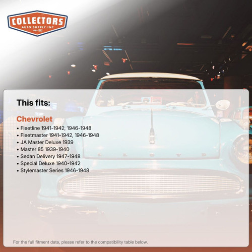 Control Arm Shaft for 1939-1948 Domestics 1pc Front Left Lower 15375