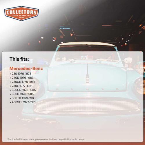 Steering Tie Rod End for 1976-1985 Mercedes-Benz Front 26544