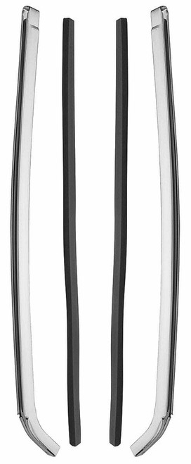 Quarter Window Molding for 1966-1967 Buick, Chevrolet, Oldsmobile Pontiac A-Body