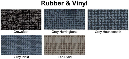 Emergency Jack Pack Bag for 1964-1973 Ford Mustang 2 Door Vinyl Small Plaid 1Pc