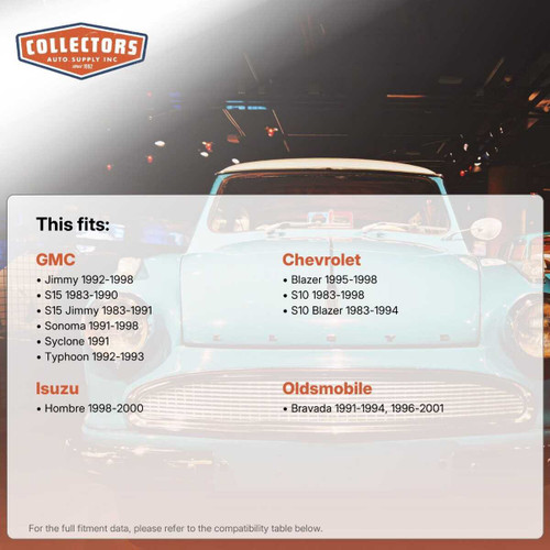 Steering Tie Rod End for 1983-2001 GMC Jimmy and More