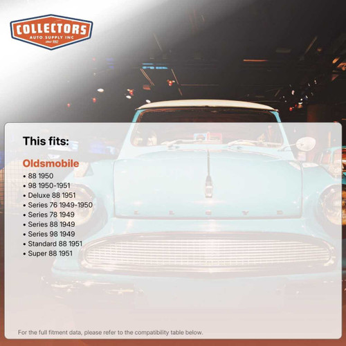 Steering Center Link Tube for 1949-1951 Domestics 1pc Front 27447