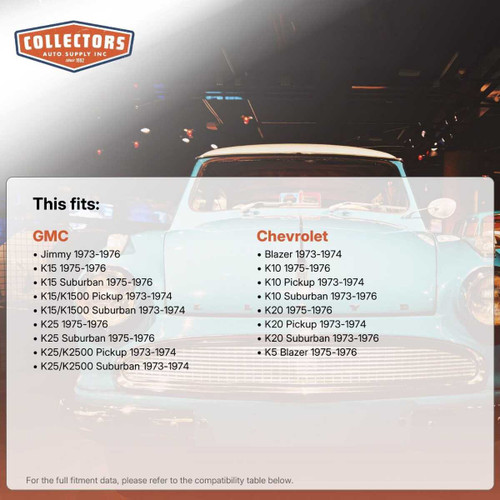 Steering Tie Rod End for 1973-1976 Chevrolet / GMC Front Right 25572