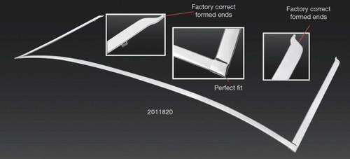 Pinchweld Molding Set for 64 Oldsmobile Pontiac A-Body Convertible Complete Set