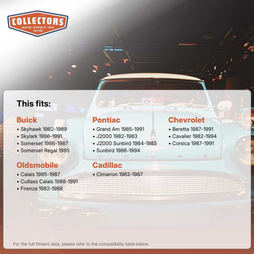 Coil Spring Seat for 1982-1994 Domestics 1pc Front 18680