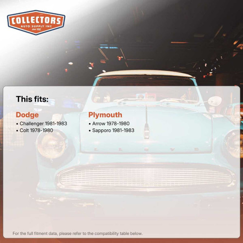 Stabilizer Bar Bushing for 1978-1983 Dodge / Plymouth Front 2pc 16119