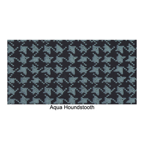 Emergency Jack Pack Bag for 1964-1968 Buick Skylark 2DR 4DR Houndstooth Aqua 1pc