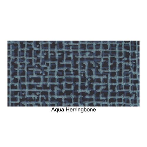 Emergency Jack Pack Bag Vinyl Aqua Rear 1 piece