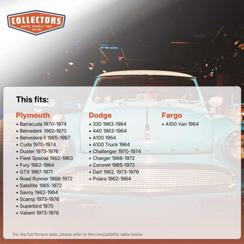 Ball Joint for 1962-1976 Domestics 1pc Front Left Lower 10299