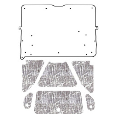 Hood Insulation Pad Heat Shield for 1981-1988 Buick Regal G-Body