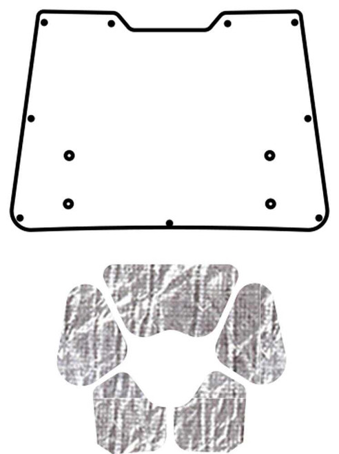 Trunk Lid Insulation Pad Cover for 1965-1966 Rambler Marlin AcoustiHood