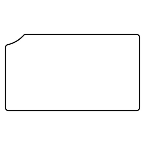 Trunk Floor Mat Cover for 78-88 Pontiac Rubber High Definition Rubber Smooth