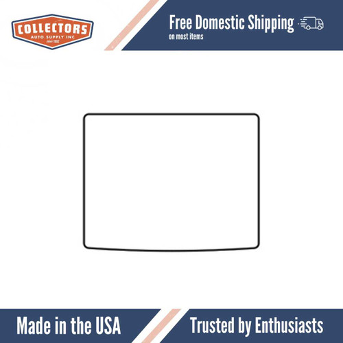 Trunk floor mat cover for classic Ford Roadster, made of high-definition rubber for protection and restoration.