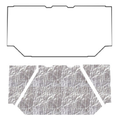 Hood Insulation Pad Heat Shield for 1962-1988 Jeep Gladiator
