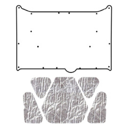 Hood Insulation Pad for 1968-1970 Dodge Coronet/Charger AcoustiHood