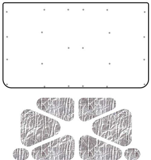 Premium Hood Insulation Pad Heat Shield for Chevrolet Truck 1973-1980, Ultimate Sound & Heat Insulation, Easy Installation Premium Hood Insulation Pad Heat Shield for Chevrolet Truck 1973-1980, Ultimate Sound & Heat Insulation, Easy Installation