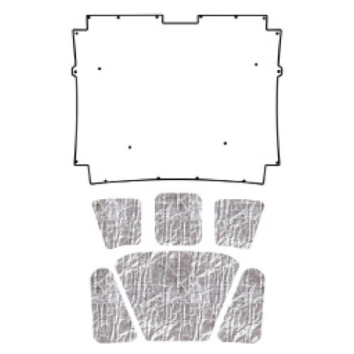 Hood Insulation Pad Heat Shield for 1963-1964 Rambler Under Hood Cover Smooth