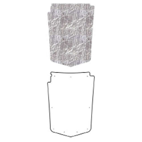 Hood Insulation Pad Heat Shield for 1968-1972 Chevrolet Corvette