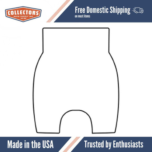 Trunk Floor Mat Cover for Classic Pontiac F-Body, High Definition Rubber, Protects from Spills, Mud, Snow, and Debris