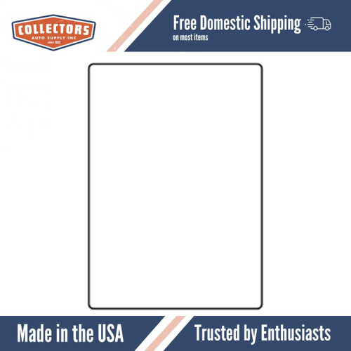 Trunk Floor Mat Cover for 68-72 Chevy Nova, High Definition Rubber Smooth, Protects Trunk from Spills, Mud, Snow, and Debris.