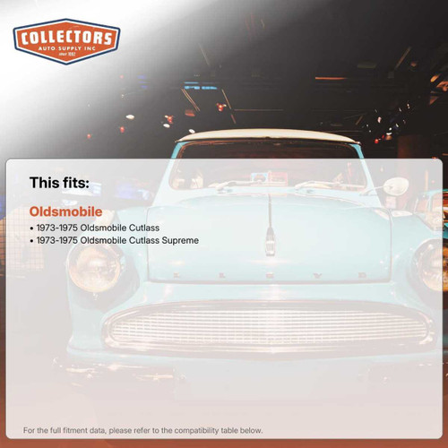 Trunk Floor Mat Cover for 73-75 Oldsmobile Rubber High Definition Rubber Smooth