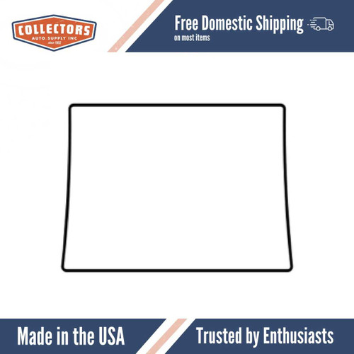 Trunk Floor Mat Cover for 35-36 Chevrolet 2-D Sedan, Ultra High Def Rubber, Protects from Spills, Mud, Snow, and Debris.