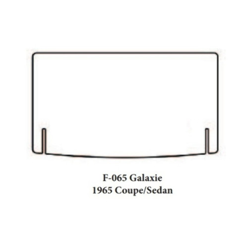 Trunk Floor Mat Cover for 1965 Ford Ultra High Definition Rubber Smooth