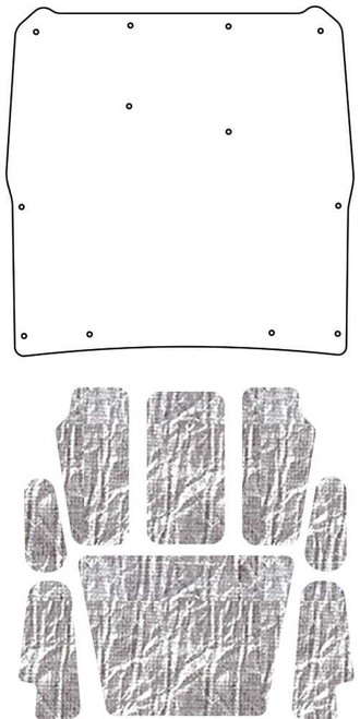 Hood Insulation Pad Heat Shield for 1968-1970 AMC Javelin