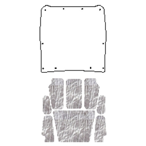 Hood Insulation Pad Heat Shield for 1968-1970 AMC Javelin