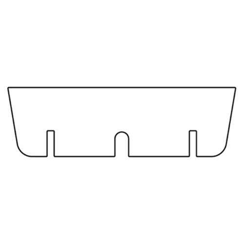 Trunk Floor Mat Cover for 1971-74 AMC Javelin Ultra High Def Rubber Short Smooth