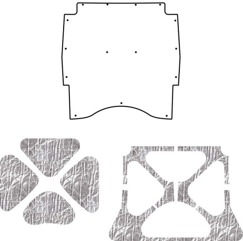 Hood Insulation Pad Heat Shield for 1970-1978 Gremlin Hood Insulation Pad Heat Shield for 1970-1978 Gremlin